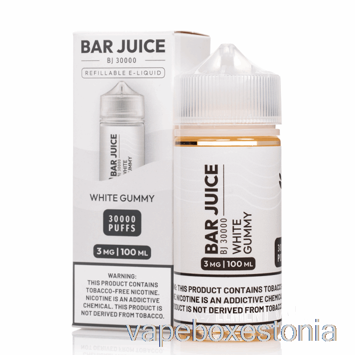 Vape Box Estonia White Kummi - Batooni Mahl - 100ml 3mg